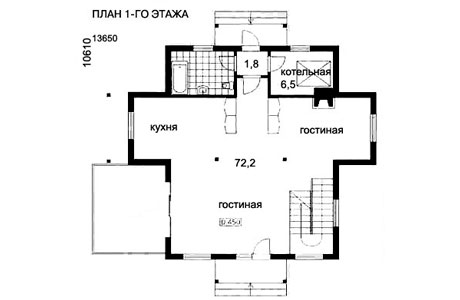 Проект дома DD2-396