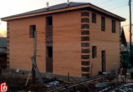 Новый каменный дом в Иркутске