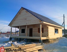Жилой дом из бруса в Иркутском районе